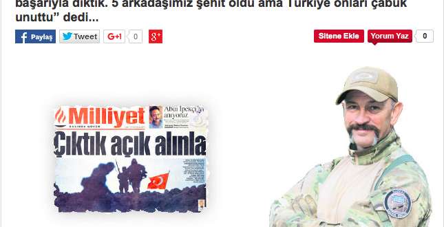 Αποκαλύψεις Τούρκου συνταγματάρχη για τα Ίμια σε εφημερίδα